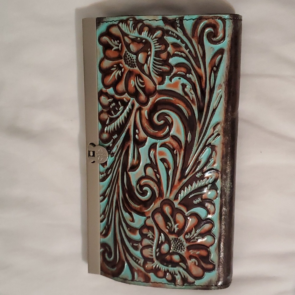 Patricia Nash Tooled Leather Cauchy Wallet